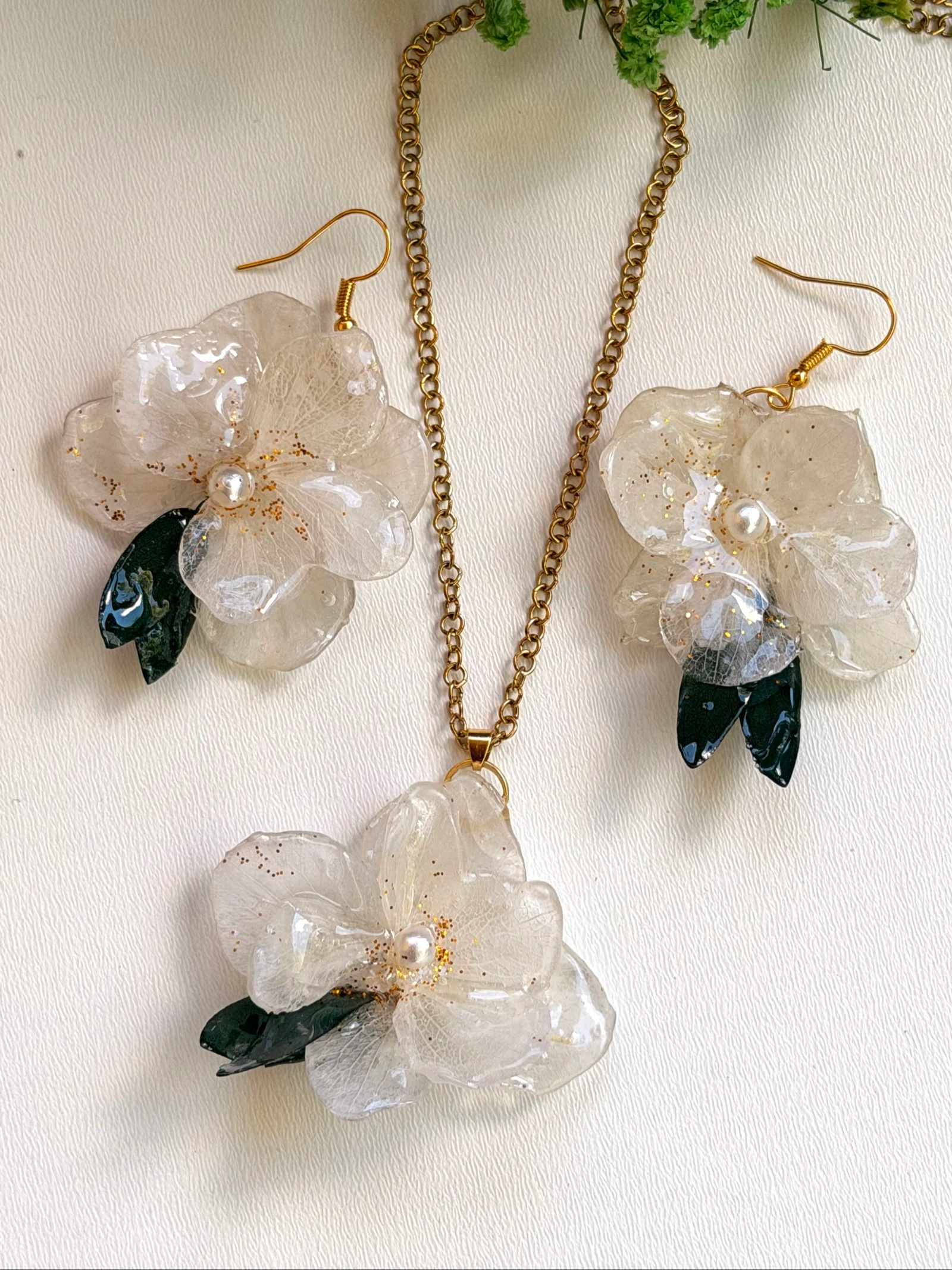 Ketting met oorbellen – photo 3